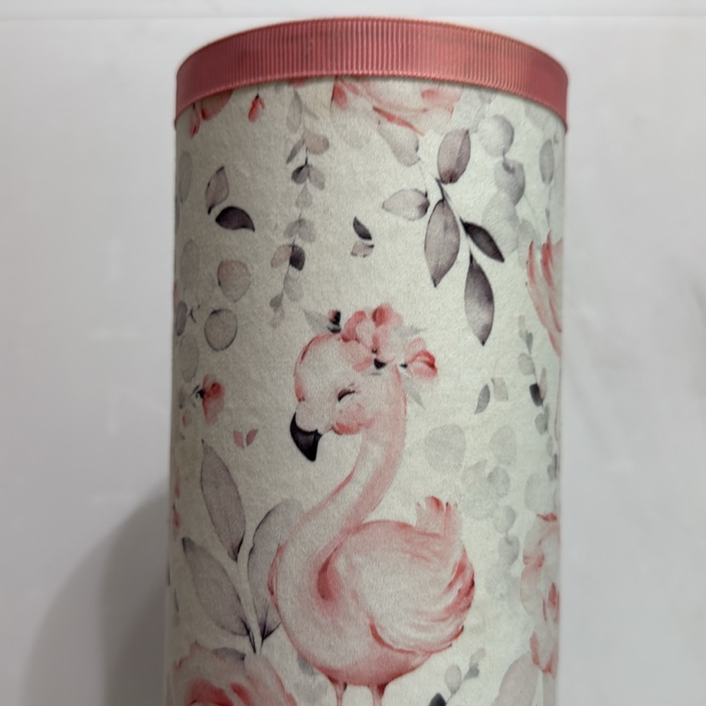 Flamingo Baby Headband Tower in Pink & Gray Tones - Picture 3 of 6